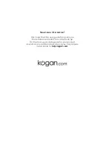 Preview for 8 page of Kogan ovela OVDELUXWCRA User Manual