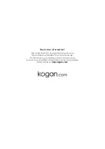 Предварительный просмотр 24 страницы Kogan SHANGRI-LA SLROBINBSBA User Manual