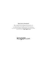 Preview for 40 page of Kogan SmarterHome G50 Manual