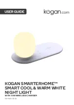 Kogan SMARTERHOME KSHNLWLSCGA User Manual предпросмотр