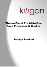 Kogan ThermoBlend Pro All-in-One Recipe Booklet preview