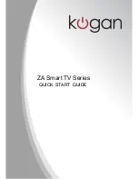 Предварительный просмотр 1 страницы Kogan ZA Smart TV Series Quick Start Manual