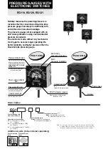 Preview for 9 page of Koganei EG110 Instruction Manual