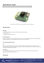 Preview for 1 page of Koheron Alpha250 User Manual