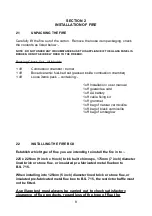 Preview for 10 page of Kohlangaz Desire HLBL SN Series Installation, Maintenance & User Instructions