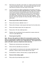 Preview for 27 page of Kohlangaz Desire HLBL SN Series Installation, Maintenance & User Instructions