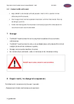 Preview for 38 page of Kohlbrat & Bunz RollUP RL2000RP Operation & Maintenance Manual