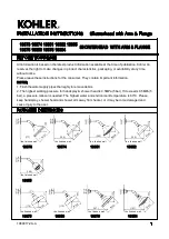 Kohler 10373 Installation Instructions предпросмотр