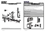 Kohler 10868T-B4 Installation Instructions предпросмотр