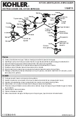 Предварительный просмотр 3 страницы Kohler 1108711 Service Kit Instructions