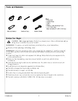 Предварительный просмотр 2 страницы Kohler 1166498 Installation And Care Manual