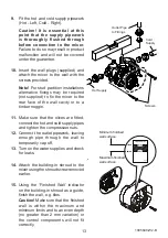 Preview for 13 page of Kohler 1190330-NA Installation And User Manual