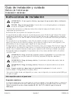 Предварительный просмотр 35 страницы Kohler 1199250-2-A Installation And Care Manual