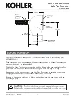 Preview for 1 page of Kohler 12504A-NA Installation Instructions