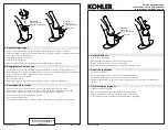 Kohler 1283722 Instructions предпросмотр