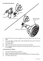 Предварительный просмотр 3 страницы Kohler 17493W-CP Installation And User Manual