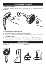 Preview for 7 page of Kohler 17493W-CP Installation And User Manual