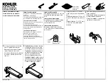 Kohler 23510-BL Installation Manual предпросмотр