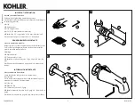 Kohler 27406-2MB Manual предпросмотр