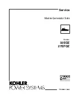 Kohler 27EFOZ Service Manual preview