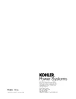 Предварительный просмотр 84 страницы Kohler 33-125EFOZCJ Installation Manual