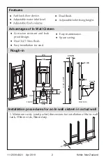 Предварительный просмотр 2 страницы Kohler 4179A-NA Installation Instructions And Home Owner'S Manual