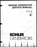 Preview for 1 page of Kohler 7.5A Service Manual