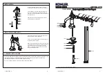 Предварительный просмотр 2 страницы Kohler 72762T-9MND Installation Instructions