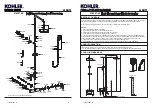 Kohler 97826T-4E Quick Manual предпросмотр