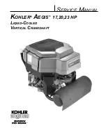 Предварительный просмотр 1 страницы Kohler Aegis 05810334 Service Manual