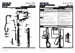 Предварительный просмотр 1 страницы Kohler ALEO S 31240T-4 Installation Instructions