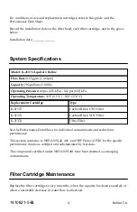 Preview for 4 page of Kohler Aquifer Refine K-21371 Homeowner'S Manual