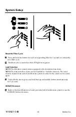 Preview for 10 page of Kohler Aquifer Refine K-21371 Homeowner'S Manual