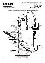 Предварительный просмотр 3 страницы Kohler ARCHER 72700X-4 Installation Instructions