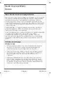 Preview for 7 page of Kohler Bancroft 2461-F2 Homeowner'S Manual