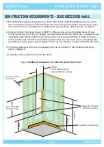 Preview for 5 page of Kohler BATH WALL Installation Instructions Manual