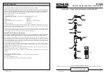 Предварительный просмотр 4 страницы Kohler BEAM 26040X-4E2 Installation Instructions