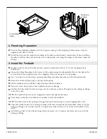 Предварительный просмотр 6 страницы Kohler BodySpa K-1015 Installation Manual