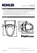 Предварительный просмотр 4 страницы Kohler C3-035 Installation Instructions Manual