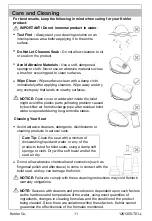 Preview for 11 page of Kohler C3-129 Homeowner'S Manual