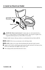 Preview for 8 page of Kohler C3-420 Installation Instructions Manual