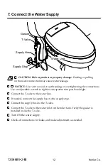 Preview for 12 page of Kohler C3-420 Installation Instructions Manual