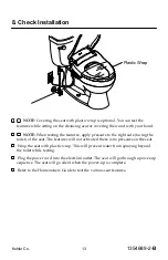 Preview for 13 page of Kohler C3-420 Installation Instructions Manual