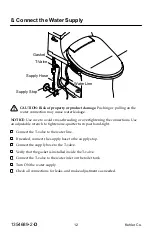 Preview for 12 page of Kohler C3-430 Installation Instructions Manual