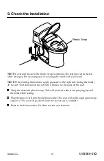 Предварительный просмотр 13 страницы Kohler C3-430 Installation Instructions Manual