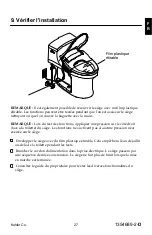 Preview for 27 page of Kohler C3-430 Installation Instructions Manual