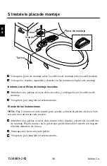 Предварительный просмотр 36 страницы Kohler C3-430 Installation Instructions Manual