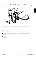 Preview for 37 page of Kohler C3-430 Installation Instructions Manual