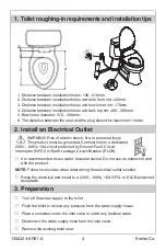 Предварительный просмотр 4 страницы Kohler C3-520 Installation Manual