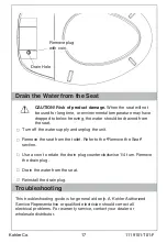 Preview for 17 page of Kohler C3 K-4737T Homeowner'S Manual